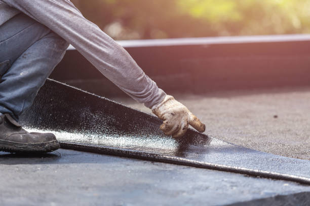 Professional Basement Waterproofing technician working in Galena, KS